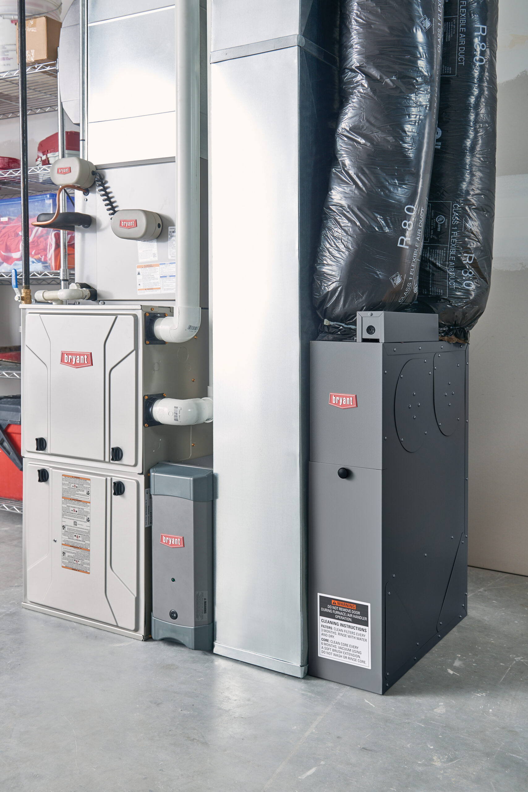 Bryant HVAC unit installation